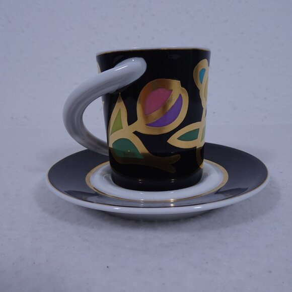 Rosenthal Studio-Line Cupola Espresso Cup Saucer Espresso Sammeltasse 21 Signed - Picture 6 of 10